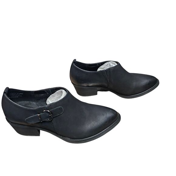 David Tate Black Ankle Booties - Picture 3 of 9